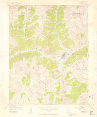 Silverton Colorado Historical topographic map, 1:24000 scale, 7.5 X 7.5 Minute, Year 1955