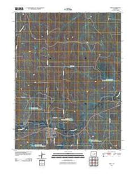 Simla Colorado Historical topographic map, 1:24000 scale, 7.5 X 7.5 Minute, Year 2010