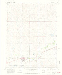 Simla Colorado Historical topographic map, 1:24000 scale, 7.5 X 7.5 Minute, Year 1970