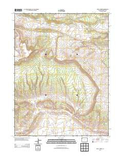Skull Creek Colorado Historical topographic map, 1:24000 scale, 7.5 X 7.5 Minute, Year 2013