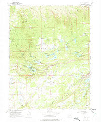 Skyway Colorado Historical topographic map, 1:24000 scale, 7.5 X 7.5 Minute, Year 1955
