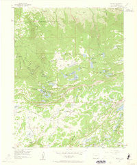 Skyway Colorado Historical topographic map, 1:24000 scale, 7.5 X 7.5 Minute, Year 1955