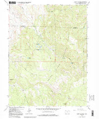 Sleepy Cat Peak Colorado Historical topographic map, 1:24000 scale, 7.5 X 7.5 Minute, Year 1966