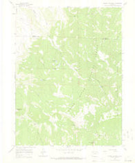 Sleepy Cat Peak Colorado Historical topographic map, 1:24000 scale, 7.5 X 7.5 Minute, Year 1966