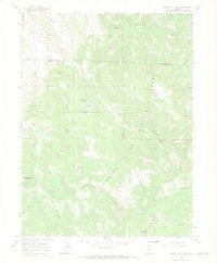 Sleepy Cat Peak Colorado Historical topographic map, 1:24000 scale, 7.5 X 7.5 Minute, Year 1966