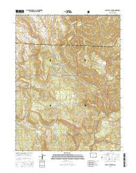 Sleepy Cat Peak Colorado Current topographic map, 1:24000 scale, 7.5 X 7.5 Minute, Year 2016