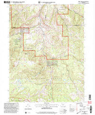Slide Creek Colorado Historical topographic map, 1:24000 scale, 7.5 X 7.5 Minute, Year 2000