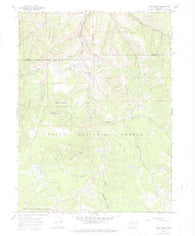 Slide Creek Colorado Historical topographic map, 1:24000 scale, 7.5 X 7.5 Minute, Year 1966