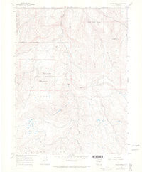 Slide Creek Colorado Historical topographic map, 1:24000 scale, 7.5 X 7.5 Minute, Year 1966