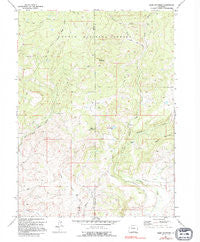 Slide Mountain Colorado Historical topographic map, 1:24000 scale, 7.5 X 7.5 Minute, Year 1971