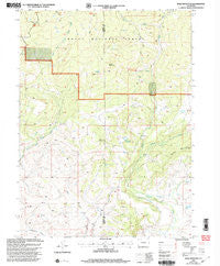 Slide Mountain Colorado Historical topographic map, 1:24000 scale, 7.5 X 7.5 Minute, Year 2000