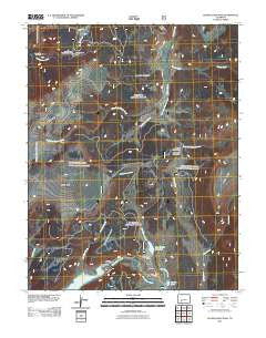 Slumgullion Pass Colorado Historical topographic map, 1:24000 scale, 7.5 X 7.5 Minute, Year 2011