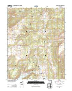 Slumgullion Pass Colorado Historical topographic map, 1:24000 scale, 7.5 X 7.5 Minute, Year 2013