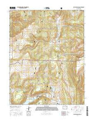 Slumgullion Pass Colorado Current topographic map, 1:24000 scale, 7.5 X 7.5 Minute, Year 2016