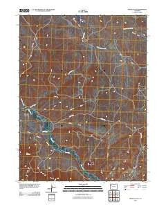 Smizer Gulch Colorado Historical topographic map, 1:24000 scale, 7.5 X 7.5 Minute, Year 2010