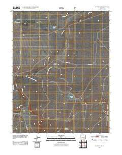 Snowden Lake Colorado Historical topographic map, 1:24000 scale, 7.5 X 7.5 Minute, Year 2011
