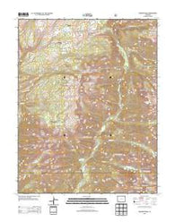 Snowdon Peak Colorado Historical topographic map, 1:24000 scale, 7.5 X 7.5 Minute, Year 2013