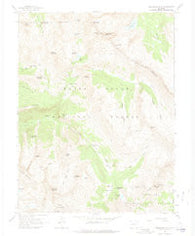 Snowmass Mountain Colorado Historical topographic map, 1:24000 scale, 7.5 X 7.5 Minute, Year 1960