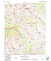 Snowmass Mtn Colorado Historical topographic map, 1:24000 scale, 7.5 X 7.5 Minute, Year 1960