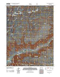 Snyder Flats Colorado Historical topographic map, 1:24000 scale, 7.5 X 7.5 Minute, Year 2011
