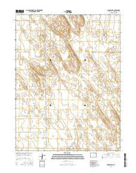 Snyder Lake Colorado Current topographic map, 1:24000 scale, 7.5 X 7.5 Minute, Year 2016