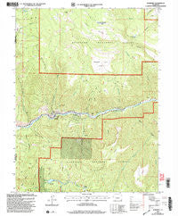 Somerset Colorado Historical topographic map, 1:24000 scale, 7.5 X 7.5 Minute, Year 2001