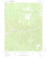 Somerset Colorado Historical topographic map, 1:24000 scale, 7.5 X 7.5 Minute, Year 1964