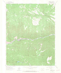 Somerset Colorado Historical topographic map, 1:24000 scale, 7.5 X 7.5 Minute, Year 1964