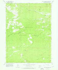 South Bald Mountain Colorado Historical topographic map, 1:24000 scale, 7.5 X 7.5 Minute, Year 1967