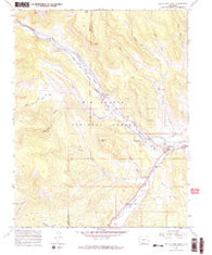 South Fork West Colorado Historical topographic map, 1:24000 scale, 7.5 X 7.5 Minute, Year 1967