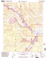 South Fork West Colorado Historical topographic map, 1:24000 scale, 7.5 X 7.5 Minute, Year 2001