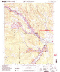South Fork West Colorado Historical topographic map, 1:24000 scale, 7.5 X 7.5 Minute, Year 2001