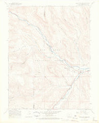 South Fork West Colorado Historical topographic map, 1:24000 scale, 7.5 X 7.5 Minute, Year 1967