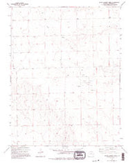 South Ladder Creek Colorado Historical topographic map, 1:24000 scale, 7.5 X 7.5 Minute, Year 1982
