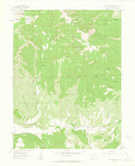 South Mamm Peak Colorado Historical topographic map, 1:24000 scale, 7.5 X 7.5 Minute, Year 1960