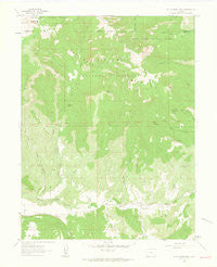 South Mamm Peak Colorado Historical topographic map, 1:24000 scale, 7.5 X 7.5 Minute, Year 1960