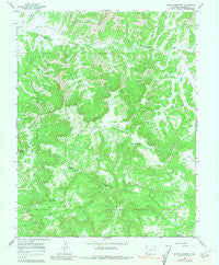 South Mountain Colorado Historical topographic map, 1:24000 scale, 7.5 X 7.5 Minute, Year 1964