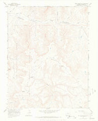 South Mountain Colorado Historical topographic map, 1:24000 scale, 7.5 X 7.5 Minute, Year 1964