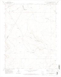 South Rattlesnake Butte Colorado Historical topographic map, 1:24000 scale, 7.5 X 7.5 Minute, Year 1971