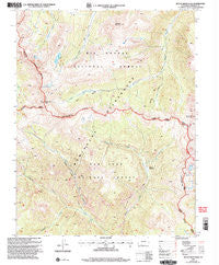 South River Peak Colorado Historical topographic map, 1:24000 scale, 7.5 X 7.5 Minute, Year 2001