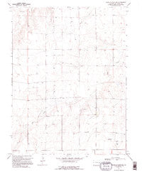 South of Bethune Colorado Historical topographic map, 1:24000 scale, 7.5 X 7.5 Minute, Year 1970