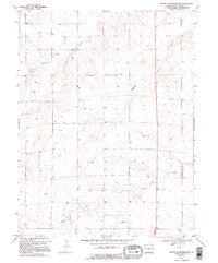 South of Burlington Colorado Historical topographic map, 1:24000 scale, 7.5 X 7.5 Minute, Year 1970