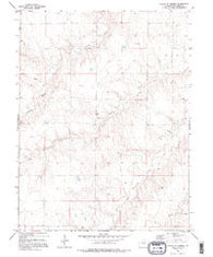 South of Seibert Colorado Historical topographic map, 1:24000 scale, 7.5 X 7.5 Minute, Year 1979