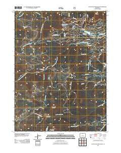 South Bald Mountain Colorado Historical topographic map, 1:24000 scale, 7.5 X 7.5 Minute, Year 2011