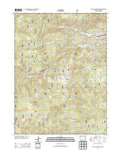 South Bald Mountain Colorado Historical topographic map, 1:24000 scale, 7.5 X 7.5 Minute, Year 2013