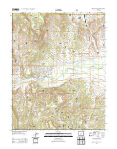 South Fork East Colorado Historical topographic map, 1:24000 scale, 7.5 X 7.5 Minute, Year 2013