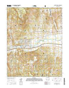 South Fork East Colorado Current topographic map, 1:24000 scale, 7.5 X 7.5 Minute, Year 2016