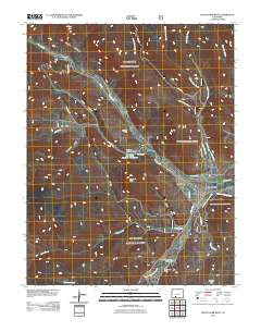 South Fork West Colorado Historical topographic map, 1:24000 scale, 7.5 X 7.5 Minute, Year 2011