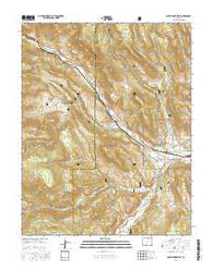 South Fork West Colorado Current topographic map, 1:24000 scale, 7.5 X 7.5 Minute, Year 2016