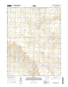 South Ladder Creek Colorado Current topographic map, 1:24000 scale, 7.5 X 7.5 Minute, Year 2016